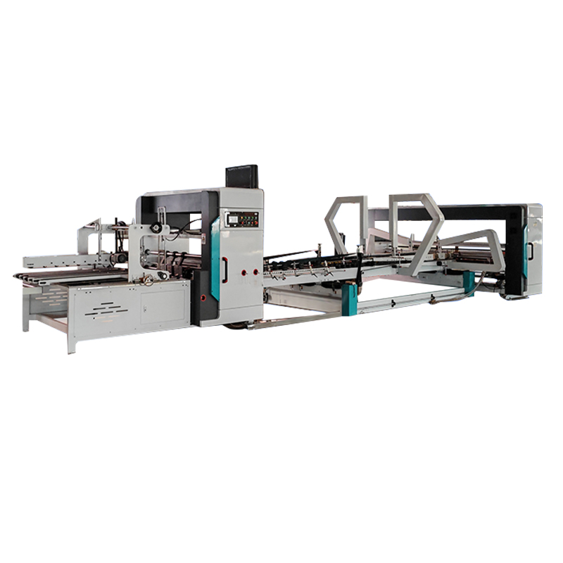 Automatic carton gluing machine