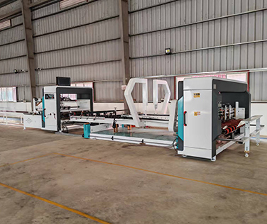 Automatic outer carton gluer